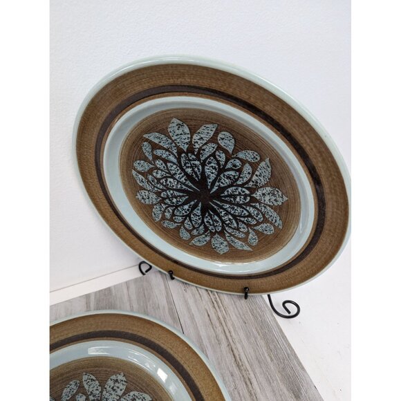 Vintage Earthenware Franciscan Nut Tree Set Of 3 Dinner Plates 10 1/2" - Picture 2 of 8